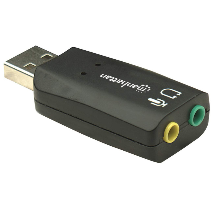 Manhattan USB Audio Adapter 3D Sound with Mic and Headset - Image 5