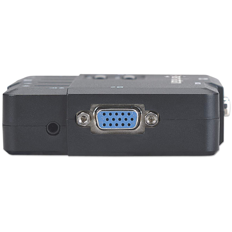 Manhattan 2 Port KVM Switch with Audio - Image 7