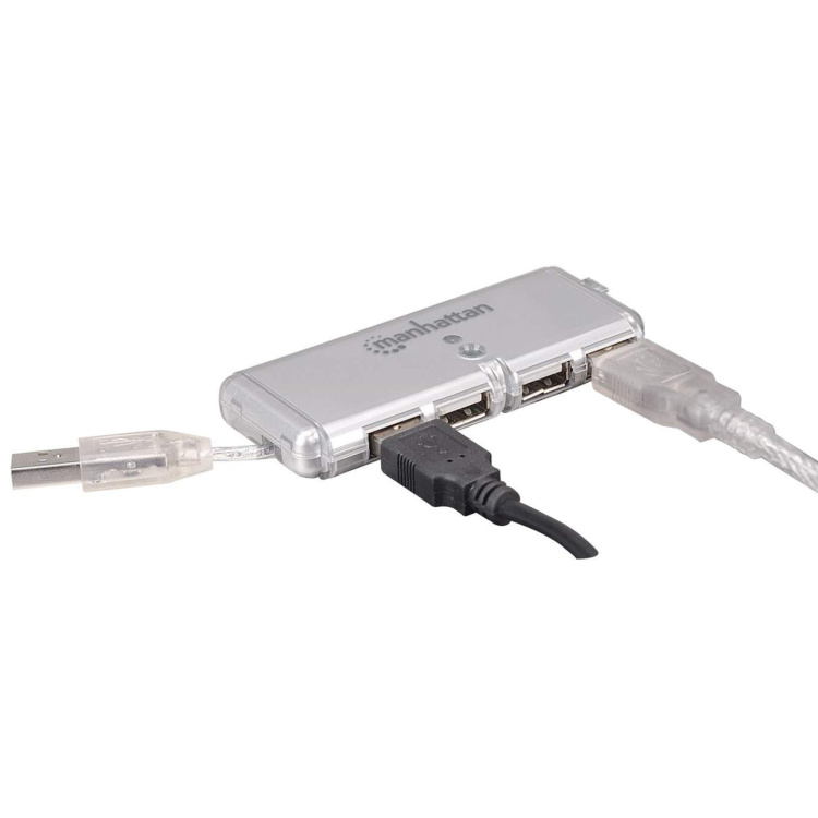 Manhattan 4 Port USB Hub 2.0 Bus Powered - Image 7