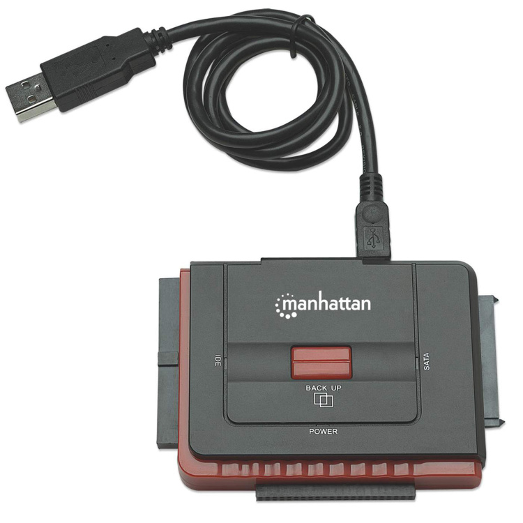 Manhattan Hi-Speed USB to SATA/IDE Adapter - Image 3