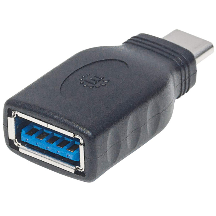 Manhattan USB 3.1 Type C Male to Type A Female Adapter - Image 4