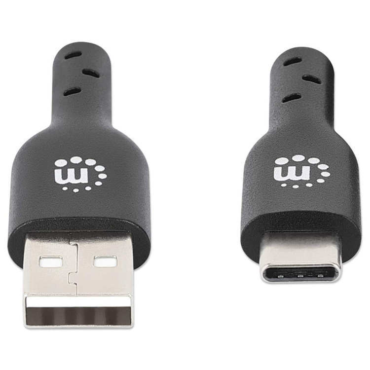 Manhattan 10' USB 3.2 Gen1 Type-A Male to Type-C Male 5gbps | Black - Image 3