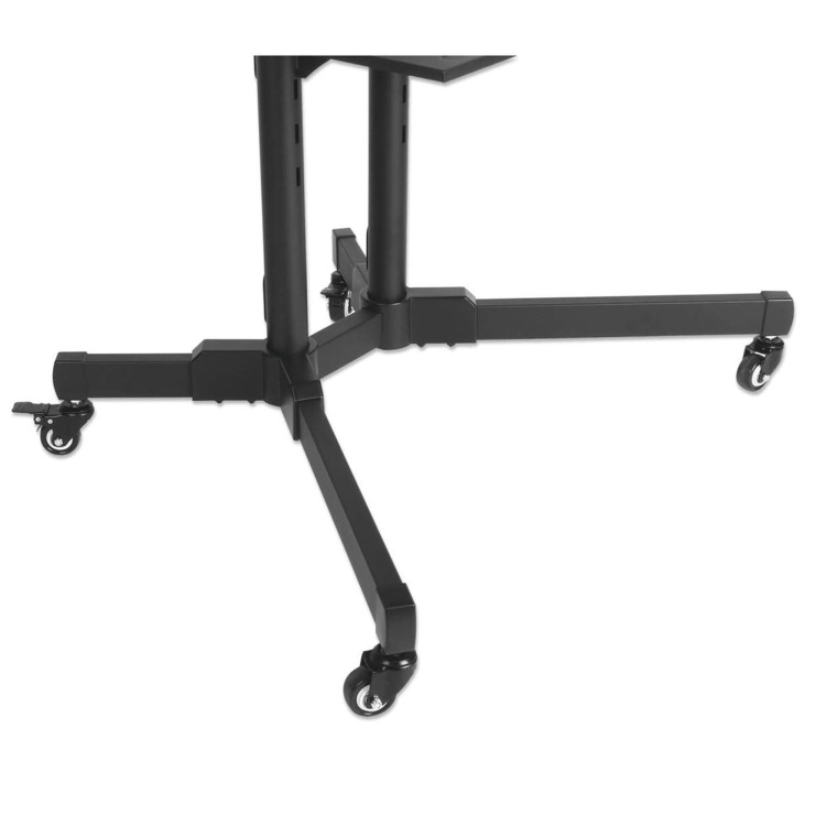 Manhattan 37" - 70" Economy Height Adjustable Multimedia TV Cart - Image 6