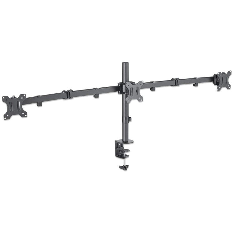 Manhattan LCD Monitor Mount with Center Mount and Double-Link Swing Arms - Image 3