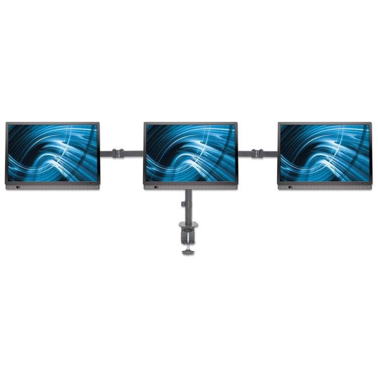 Manhattan LCD Monitor Mount with Center Mount and Double-Link Swing Arms - Image 6