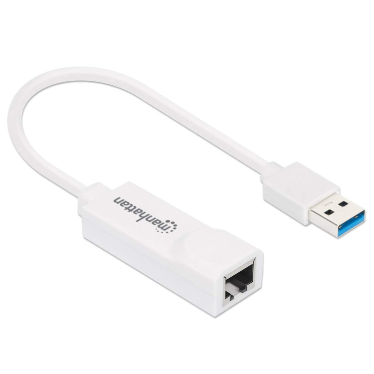 Manhattan USB 3.0 to Gigabit Ethernet Adapter with Dongle - Image 3