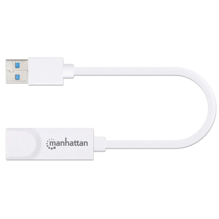 Manhattan USB 3.0 to Gigabit Ethernet Adapter with Dongle - Image 4