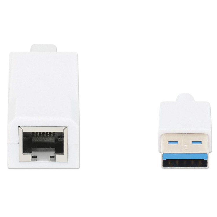 Manhattan USB 3.0 to Gigabit Ethernet Adapter with Dongle - Image 2