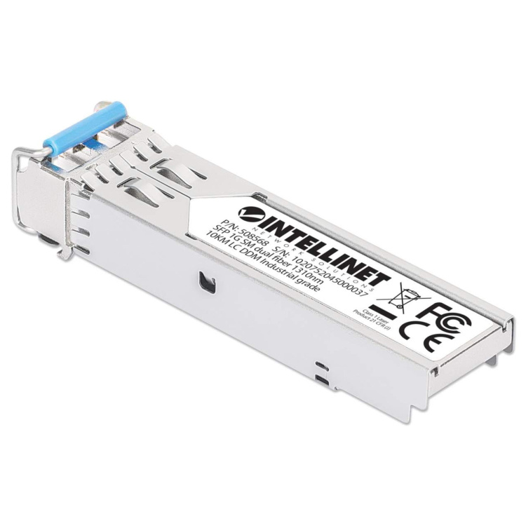 Intellinet Industrial-Grade Gigabit LC Singlemode SFP Fiber Module | 10km - Image 3