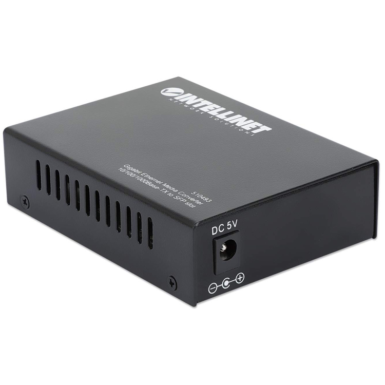 Intellinet Media Converter Gigabit Ethernet 10/100/1000 to Unloaded SFP Slot - Image 2