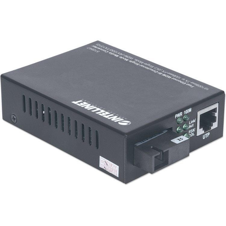 Intellinet Media Converter Singlemode Fast Ethernet WDM Bi-Directional ***Must be Used with 510530*** - Image 2