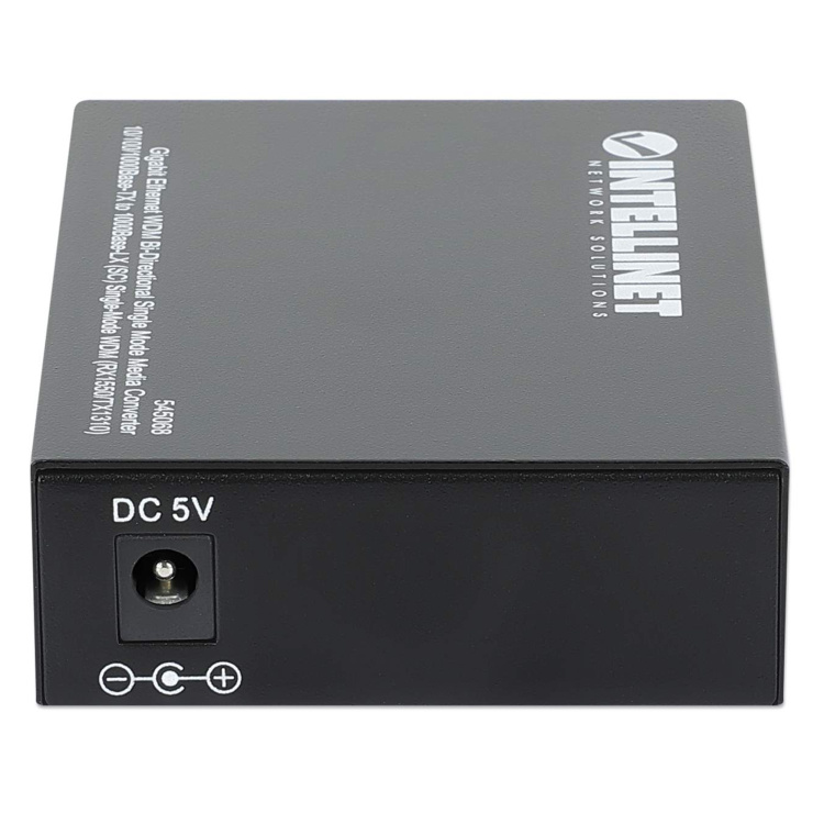 Intellinet Media Converter SC Singlemode Gigabit 10/100/100 Base-TX 20km (12.4 Mi.) WDM - Image 6