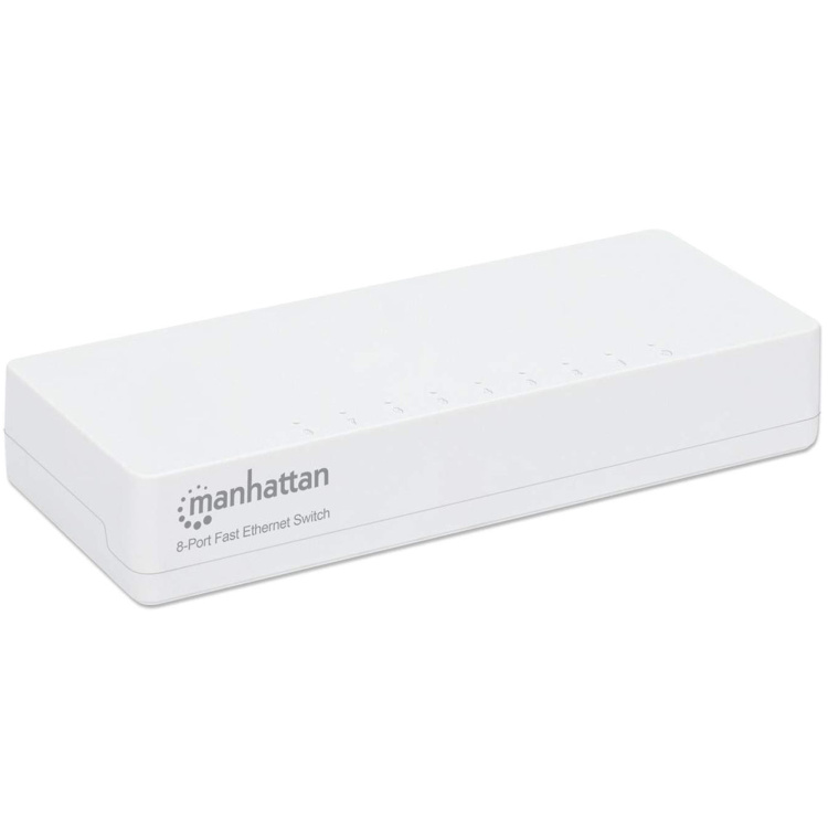 Manhattan 8-Port Desktop 10/100 Ethernet Switch - Image 3