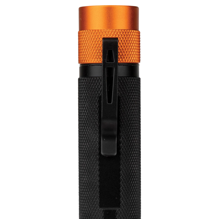 Klein Tools Rechargeable 2-Color LED Flashlight with Holster - Image 4