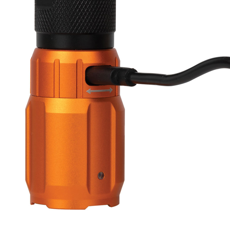 Klein Tools Rechargeable 2-Color LED Flashlight with Holster - Image 2