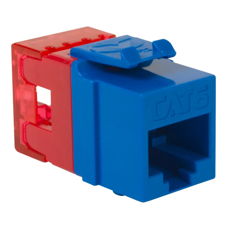 ICC Cat6 HD Style Keystone Jack | Blue