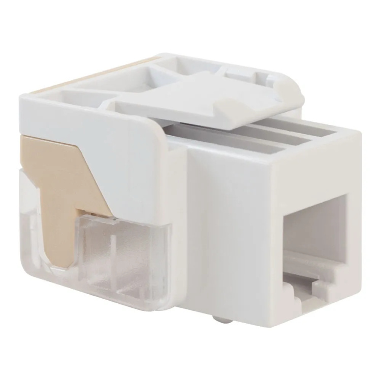 ICC RJ11 EZ Style Voice Keystone Jack | White