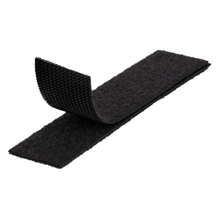 Klein Tools 3/4" Hook & Loop Roll Black | 25' - Image 2