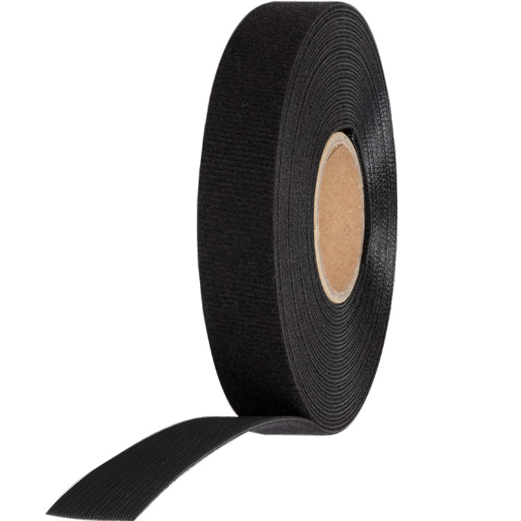 Klein Tools 3/4" Hook & Loop Roll Black | 25'