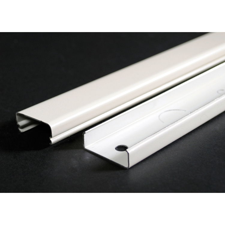 Legrand 2000 Series Raceway Steel Channel Base & Cover | Ivory