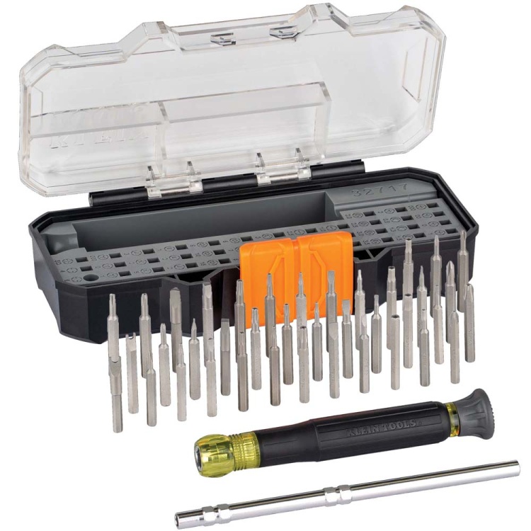 Klein Tools All-in-One Precision Screwdriver Set with Case