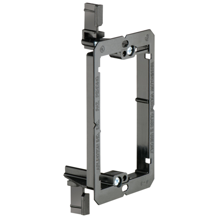 Arlington Industries Single Gang Low Voltage Mounting Bracket for Existing Construction