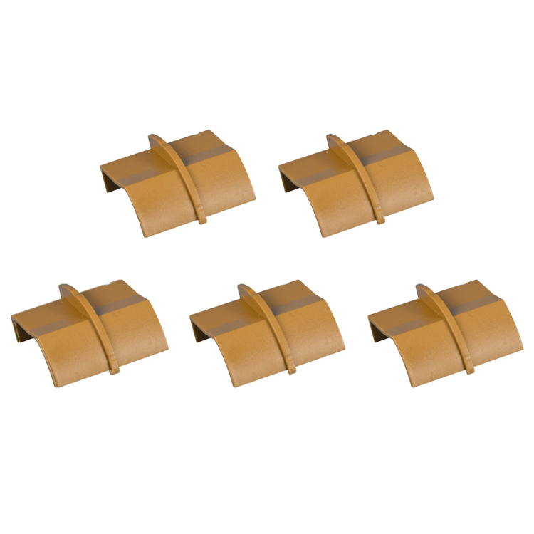 D-Line 7/8" Quarter-Found Smooth-Fit Coupler Wood-Effect | 5 Pack