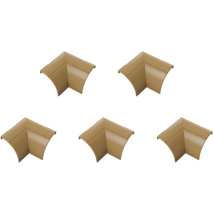 D-Line 7/8" Quarter-Round Clip-Over Internal Corner Wood-Effect | 5 Pack