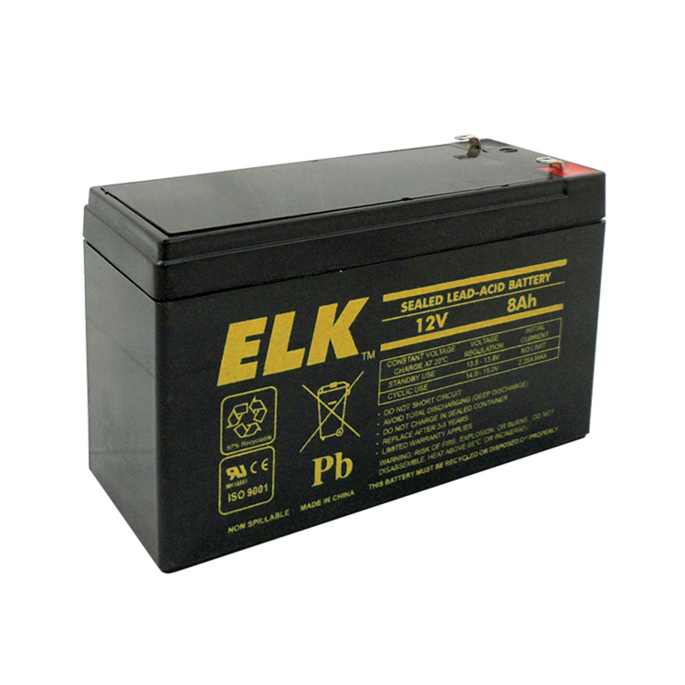 Elk Products 12v 8ah Lead Acid Battery