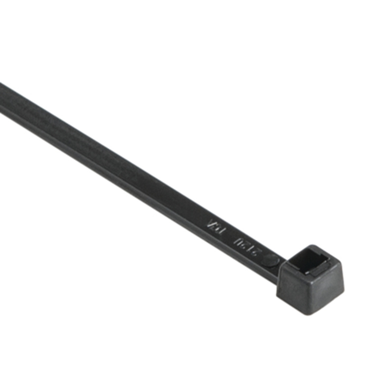 HellermannTyton 8" 50lb Cable Ties Black | 1000 Pack