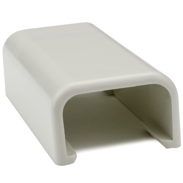 Hellermanntyton 3/4" Splice Cover PVC | Fog White