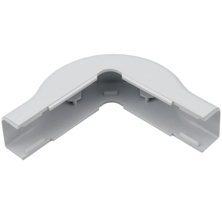 HellermannTyton 3/4" External Corner Raceway Adapter | Office White