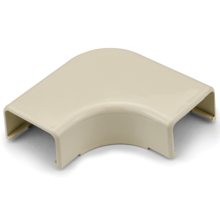 Hellermanntyton 3/4" Elbow Cover 1" Bend Radius Pvc | Ivory