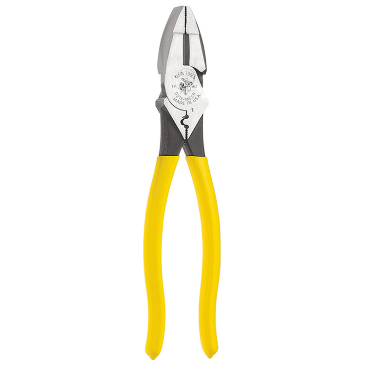 Klein Tools 9" Linemans Crimping Pliers