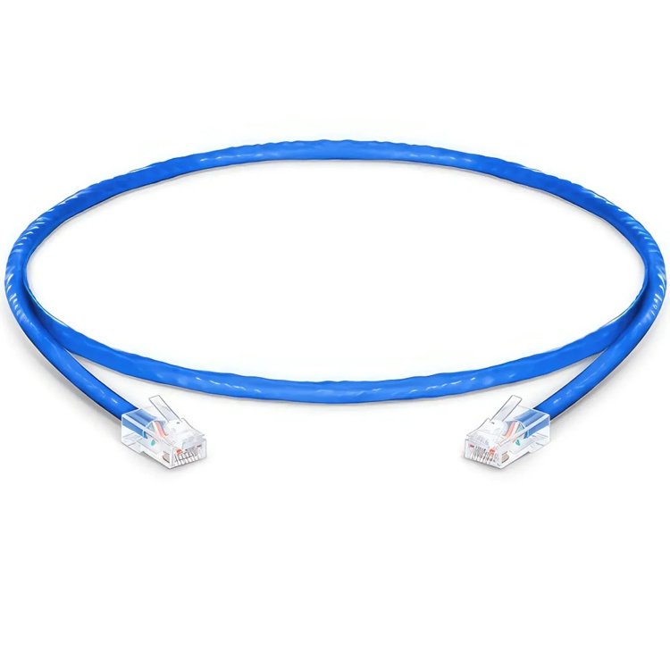 Ortronics 3' Cat6 Patch Cable No Boots | Blue