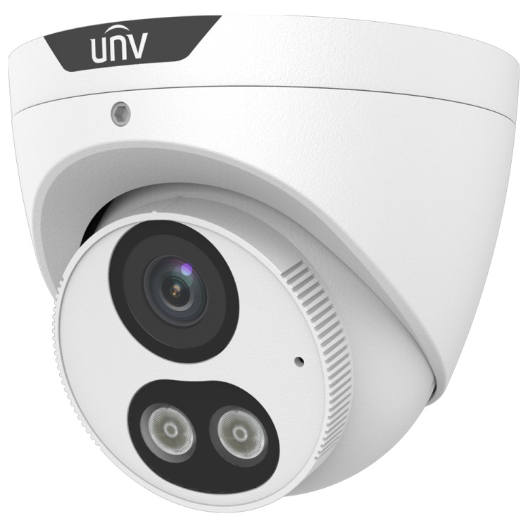 Uniview 5MP White Light Turret with 4mm Lens Camera