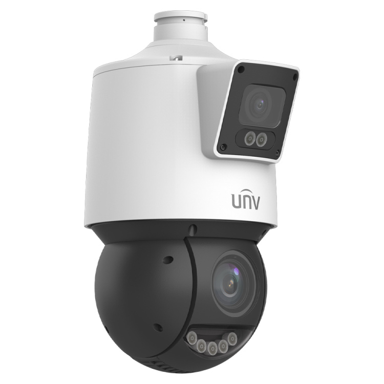 Uniview 4MP+4MP Lighthunter Dual-lens Network PTZ Camera