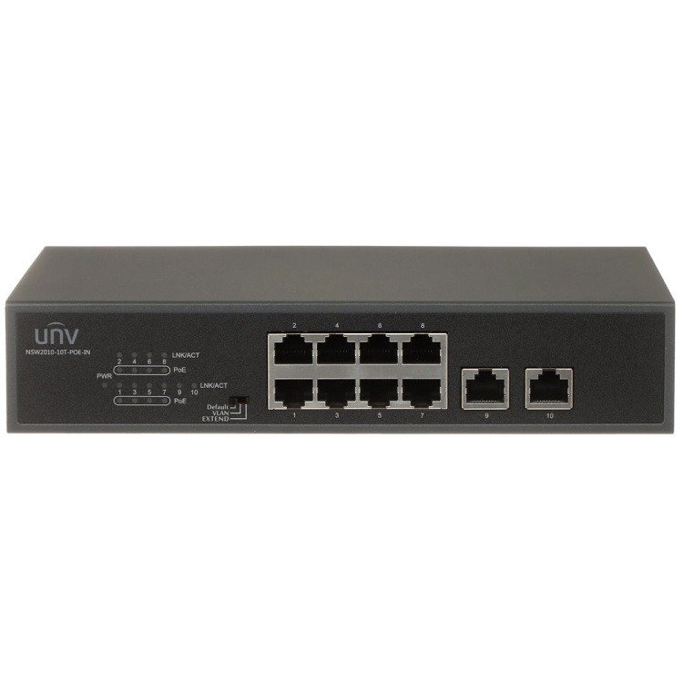 Uniview 8 POE +2 Port Switch