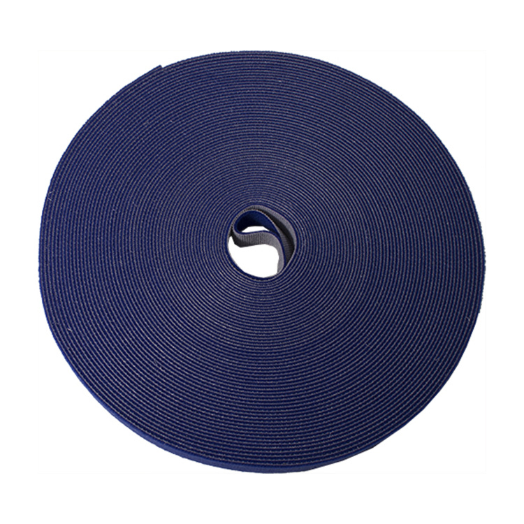 Vertical Cable 1/2" Hook & Loop Blue | 75ft