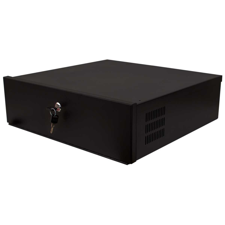 Vertical Cable 18" DVR Security Lockbox