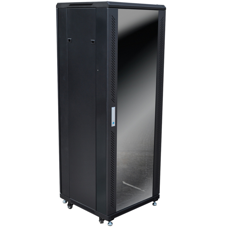 Vertical Cable 42U Network Server Cabinet with 24" Depth