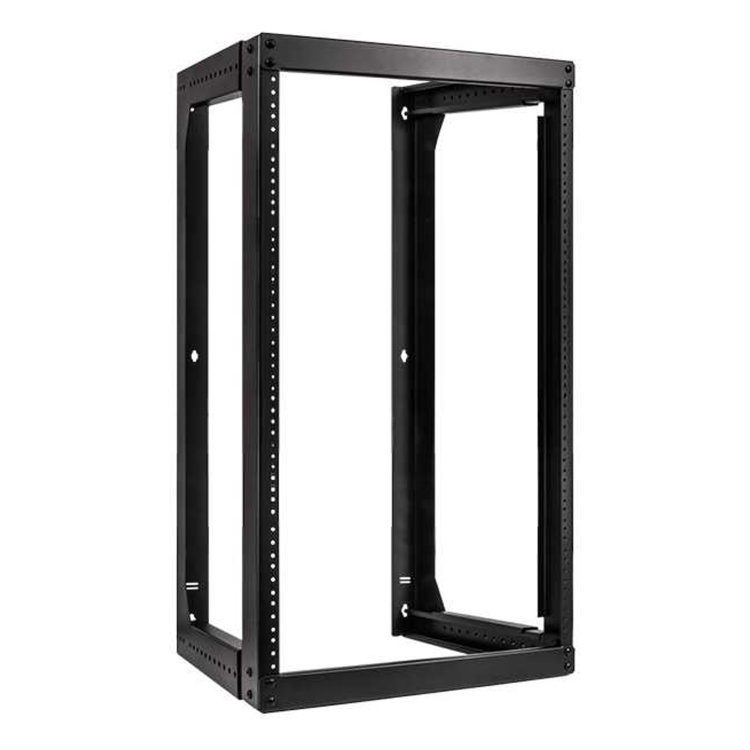 Vertical Cable 16U Heavy Duty Adjustable Depth Wall Rack | 18"- 30" Depth