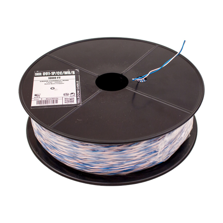 Vertical Cable 1000ft 1-Pair Cross Connect Cable