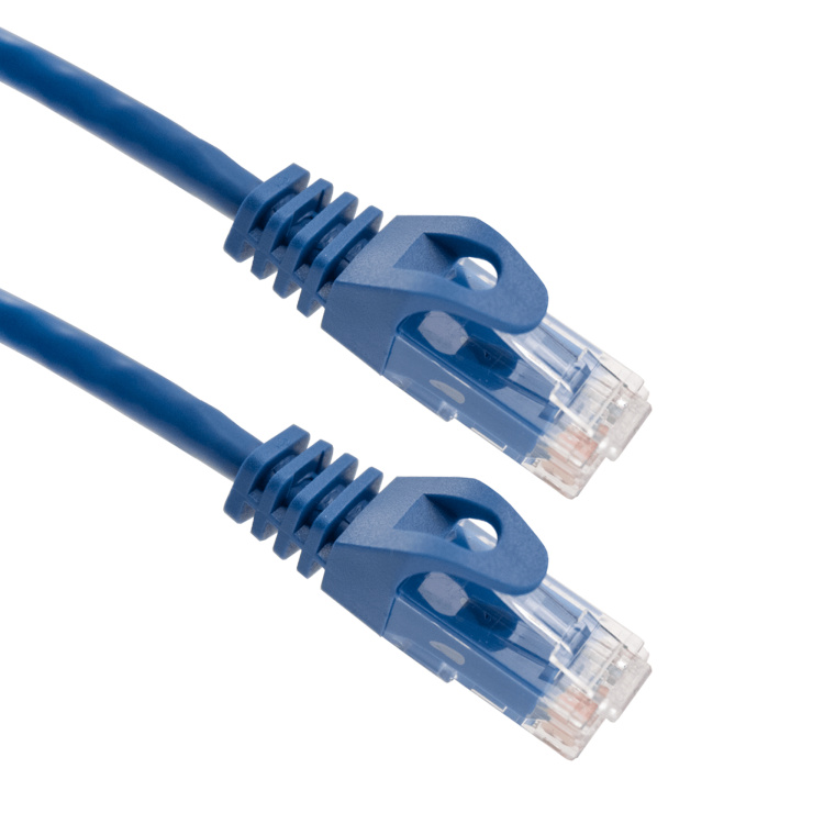 Vertical Cable 1ft Cat6 Patch Cable | Blue