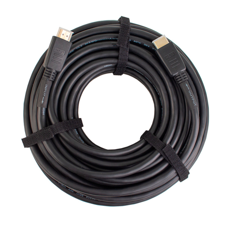 Vertical Cable 4K HDMI 2.0 Cable with Active Booster | 100ft