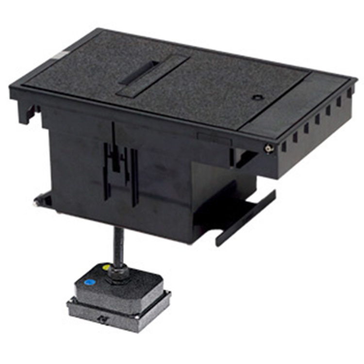 Legrand Dual Gang Outdoor Ground Box with 20A Duplex Power Receptacle | Black