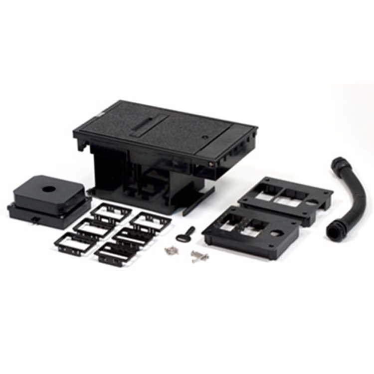 Legrand Dual Gang Outdoor Ground Box for Low Voltage | Black