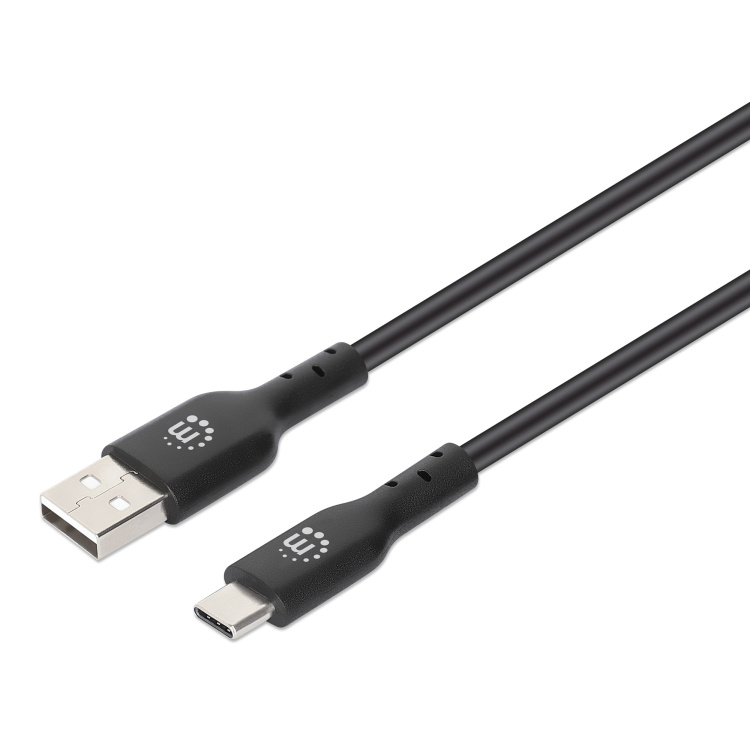 Manhattan 10' USB 3.2 Gen1 Type-A Male to Type-C Male 5gbps | Black