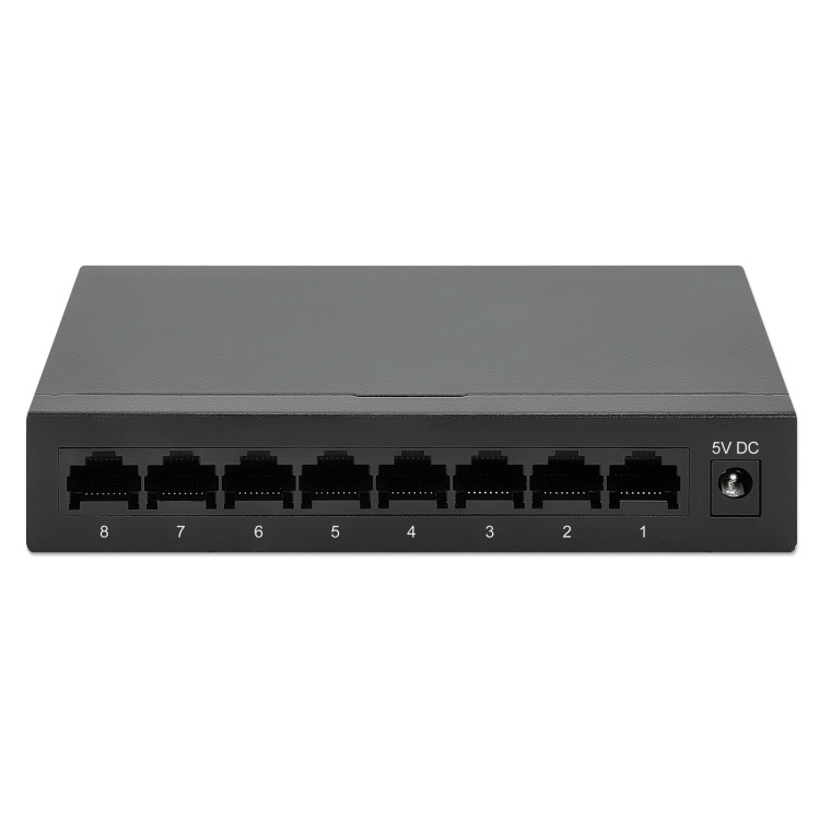 Intellinet 8 Port Metal Gigabit Ethernet Switch