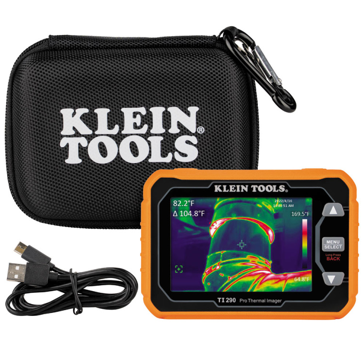 Klein Tools Rechargeable Pro Thermal Imaging Camera with Wi-Fi Data Transfer